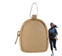 Retour pour portée de pièces minuscules - clavier à fermeture éclair sac à dos, support de clé portable | Portefeuille compact pour pièces de monnaie, accessoires clés de voiture, sac de changement de