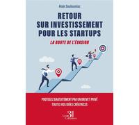Retour sur investissement pour les startups La route de l'évasion - Alain Souloumiac - Trois Colonnes - broché - Roman