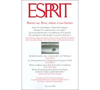 Retour sur terre, retour à nos limites Numéro 12 - Collectif - Esprit - broché - Revue