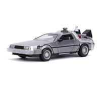 Retour Vers Le Futur 2 DeLorean Time Machine Avec Lumières 1:24 Modèle JADA TOYS