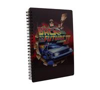 Retour Vers Le Futur 2 - Effet 3d Poster - Cahier