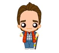 Retour vers le futur Marty Mcfly Pokis Figurine SD Toys