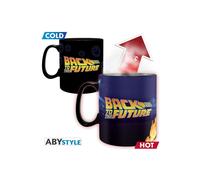 ABYSTYLE - RETOUR VERS LE FUTUR - Mug Thermoréactif - 460 ml Time Machine