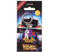 Retour vers le futur - Porte-clés métal Marty & Doc G