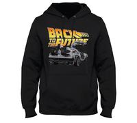 Retour vers le futur - Pull noir pour hommes - M