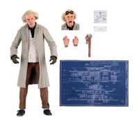 Retour vers le Futur Statue Doc Brown Ultimate Figure 18cm Neca