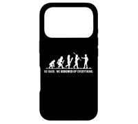 Retourner en arrière on a Tout foutu en l'air Drôle Coque pour iPhone 17 Pro