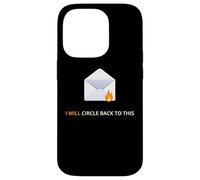 Retournera à ce Travail Mood Office Procrastination Coque pour iPhone 14 Pro
