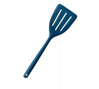 MASTRAD - F10813-1 Spatule de Cuisine - Ustensile de Cuisine - Spatule Unibloc Tout en Silicone - Souple - Résistante à la Chaleur - Spatule de cuisine Antiadhésive - 30 x 8,5 cm - Bleue