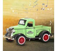 Retournez les Jouets de Voiture, Pick-up Jouet Son Léger Camion Modèle Modèle de Camion , Véhicule de Voiture Toys Durable pour les Enfants Garçons (GREEN)