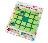 Retournez pour Gagner Jeu De Mémoire - Jeu De Société en Bois | Cadeaux Éducatifs Et Apprentissage Préscolaire pour Garçons Et Filles De 3 À 7 Ans, Casse-tête
