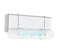 Retractable AC Deflector, Adjustable Air Diverter, Window Vent Shield