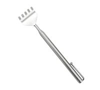 Retractable Back Scratcher - Extendable Stainless Steel Massager Tool, Portable Telescopic Back Scratcher with Smooth Scratch Head, Adjustable Length Relief Tool for Shoulder Home Office Sitting Use