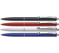 Retractable Ballpoint Pen K 15 (Indelible Refill - Line Width M, Writing Colour: Blue) 4 Blister Pads, Assorted