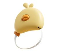 Retractable Body Measuring Tape, Magnetic Lock Measuring Tool, 59 Inches Soft Ruler, for Sewing Accuracy, Chicken Theme Visual Design, Craft Measurement Accessory, Knitting Fabric Clothing Project