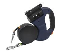 Retractable Dog, Double Lead Set, Anti-Pull Design, Pet Training Tool, 10.24x7.09 inches, Adjustable Length, Outdoor Walks, Travel Use, Small Medium Breeds, Active Pets