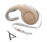 Retractable Dog Lead, 18x10.5x4cm, Reflective Anti Slip Handle Dog Lead, Sturdy Pet Walking Rope for Small and Large Dogs, Convenient for Jogging, Running, and Training