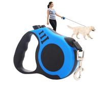 Retractable Dog Leads, Heavy Duty Dog Lead, Pet Traction Rope with Lightweight and Adjustable Length for Hiking, Camping, or Daily Walks, 6,3 x 1,26 x 4,33 pouces