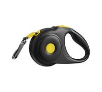 Retractable Dog Leash, Semi-Automatic Pet Strap, Safety Training Equipment, High Tensile Strength, Ergonomic Design, Walking Running Camping, 6.22x1.5x3.82