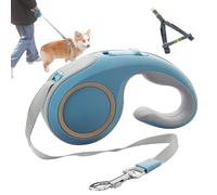 Retractable Dog Leash, Sturdy Dog Lead, ABS Material, Reflective Puppy Walking Rope with Anti-Slip Handle, Traction Tool for Outdoor Training, 7.09x4.13x1.57 in