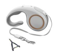 Retractable Dog Leash, Sturdy Dog Lead, ABS Material, Reflective Puppy Walking Rope with Anti-Slip Handle, Traction Tool for Outdoor Training, 7.09x4.13x1.57 in