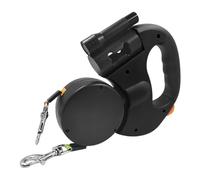 Retractable Dog Leashes, Double Leash for, Anti-Pull Design, Pet Supplies, for Small & Medium Breeds, Training, Outdoor Walks, 26x18cm/10.24x7.09 in, 1 Pack
