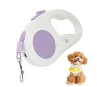Retractable Dog Walking Rope - 16.4ft Telescopic Tractor Tape with LED Light, Heavy Duty Dog Rope, Telescopic Tractor Tape for Outdoor Adventure Training Travel Exercise Beach Camping Hiking