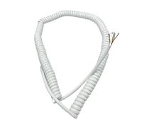 Rétractable Élastique Câble hélicoïdal à ressort de hayon de 3 mètres, câble élastique de levage hydraulique à 9 brins de 0,2 mm, câble spiralé Télescopique Bobine