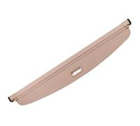 RéTractable ÉTagèRe ArrièRe Coffre Couverture De Coffre Arrière Bouclier D'ombrage Rideau Séparation Stores Confidentialité Sécurité Pour BMW X5 E53 1998 - 2006 Stores Confidentialité(Beige)
