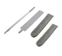 Retractable Gap Dust Cleaner, with 2 Microfiber, 2025 Upgraded Retractable Gap Dust Cleaning Artifact, Under Appliance Microfiber Duster, for Cleaning Under Appliances Furniture Couch Fridge (B2)