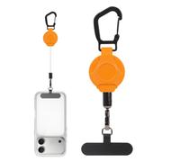 Rétractable Lanière Portative Robuste Multifonction | clips anneau de clés Pour Activités Extérieures Pêche Randonnée Course Camping Marche Ceinture Femmes Hommes