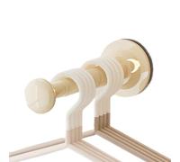 Retractable Laundry Rack - Wall Mounted Clothes Organizer, Space Saver Hanger, Strong Suction Cup Support, Foldable Drying Holder | Séchoir polyvalent pour salle de bain Balcony Indoor Household