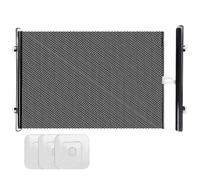 Retractable Pet Gate for Dogs - 33" Tall Heavy-Duty Security Fence | Space-Saving Mesh Guard with Double-Lock Protection for Doorways, Hallways, Porches, Decks and Play Areas