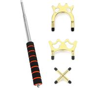 Retractable Pool Cue Holder 35 150cm With 3 Removable Brass Heads Accessory For Billiard Cue