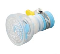 Rétractable pour filtre à eau rotatif à 360 degrés pour robinets ménagers prenant en charge le réglage multi-angles et une utilisation efficace de l'eau (bleu)