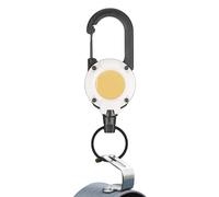 rétracté - Porte-clé en porte-badge extensible - Heavy Duty Work Badge - Résistant à la traction - avec câble rétracté en acier - Crochet pour