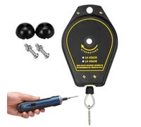 Rétracteur d'équilibrage à ressort | Équilibreur d'arrêt de câble stable en métal réglable, suspension équipement de maintien, porte-outils multifonction avec crochet pour rouleaux, gabarits, raccords