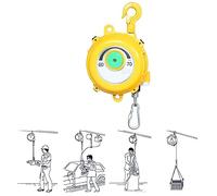 Rétracteur d'équilibrage à ressort réglable for le maintien des outils - Améliore l'efficacité du travail et réduit la fatigue, câble métallique de 1,5 m(60-70kg)