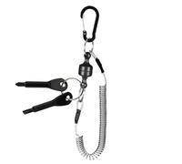 Retracteur pour à Moscou - Rétracteur avec Clip Magnétique - Mousqueton avec Cordon Libération Rapide Anti-Dégagement pour Eau Salée Glace Rivière Bateau Gué