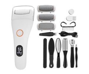Retrait de callosités électriques | Émailleur de pieds, outil portable sans fil pour pédicure manucure maison spa avec grande autonomie