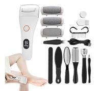 Retrait de callosités électriques | Leviga Talons Électrique | Outil Portable Sans Fil pour Pédicure Manucure Maison Spa avec Grande Autonomie