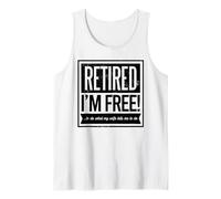 RETRAITÉ 2025 Je suis Libre... de Faire ce Que ma Femme me Dit à Meme Débardeur