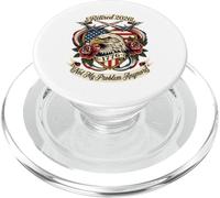 Retraité 2026 Ce n'est Plus Mon problème Retraite Patriotique PopSockets PopGrip pour MagSafe