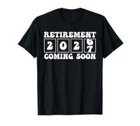 Retraite 2026 drôle bientôt pour prendre sa retraite groovy T-Shirt