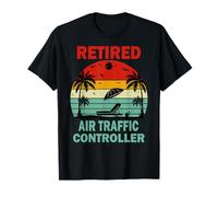 Retraité Air Traffic Controller Sunset Retirement T-Shirt
