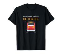 Retraite Conducteur de train Suivant Prochain arrêt T-Shirt
