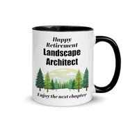 Retraite D'Architecte Paysagiste Tasse À Café Avec Poignée Tasses Céramique Tasse Pour Petit Déjeuner Ami Lait 330Ml