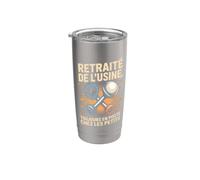 Retraité De Lusine Toujours En Poste Chez Les Petits Gobelet isotherme en acier inoxydable double paroi