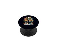 Retraite des Enseignants 2026 Classe rejetée Let's Camp Retired PopSockets PopGrip Adhésif