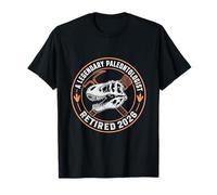Retraite d'un paléontologue 2026 Légende du crâne fossile T-Shirt